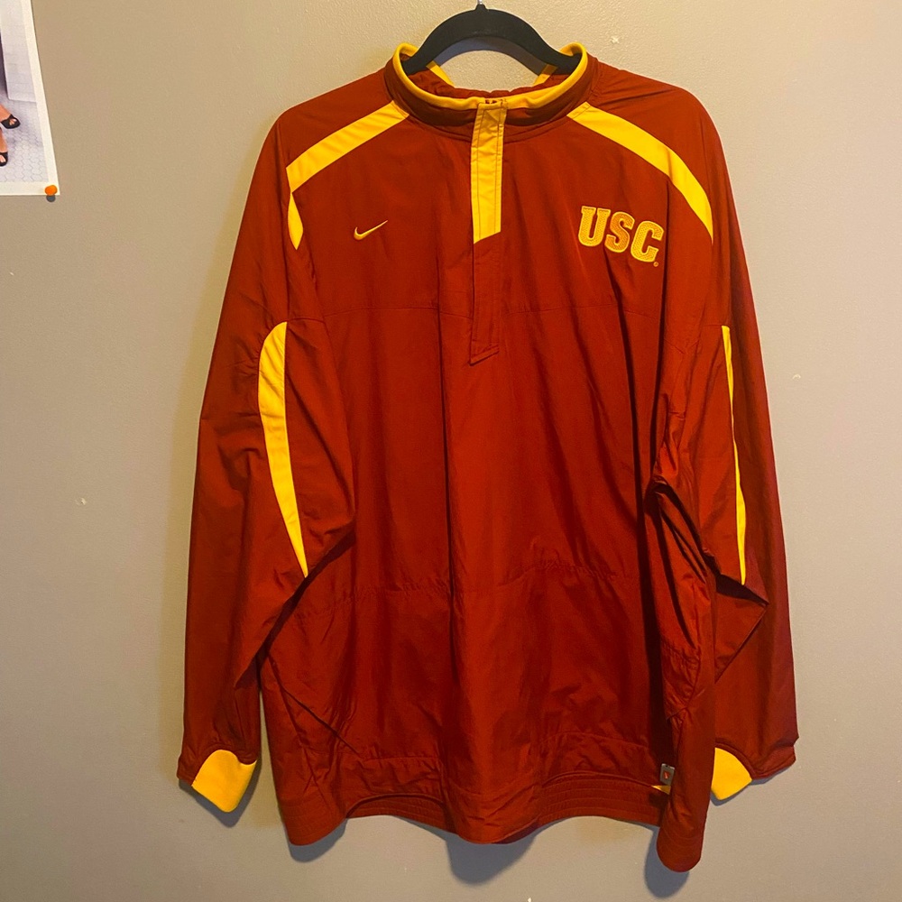 Quarter zipped USC Trojans Jacket